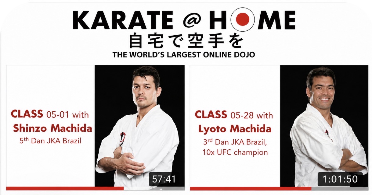 KARATE@HOME Class 05-01 mit Shinzo Machida